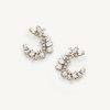 Lupe Crescent Studs