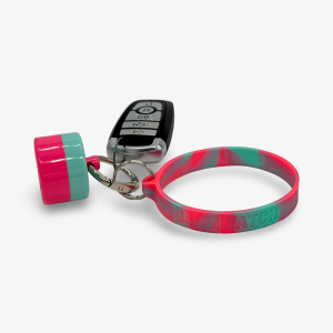 Pink/Mint Lion Latch Wristlet ?C Hydration Meets Convenience!